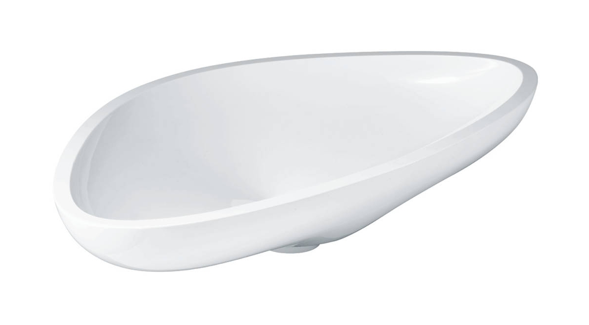 Axor Massaud Waschbecken 80x45 cm Aufsatzwaschbecken weiß glanz 42300000
