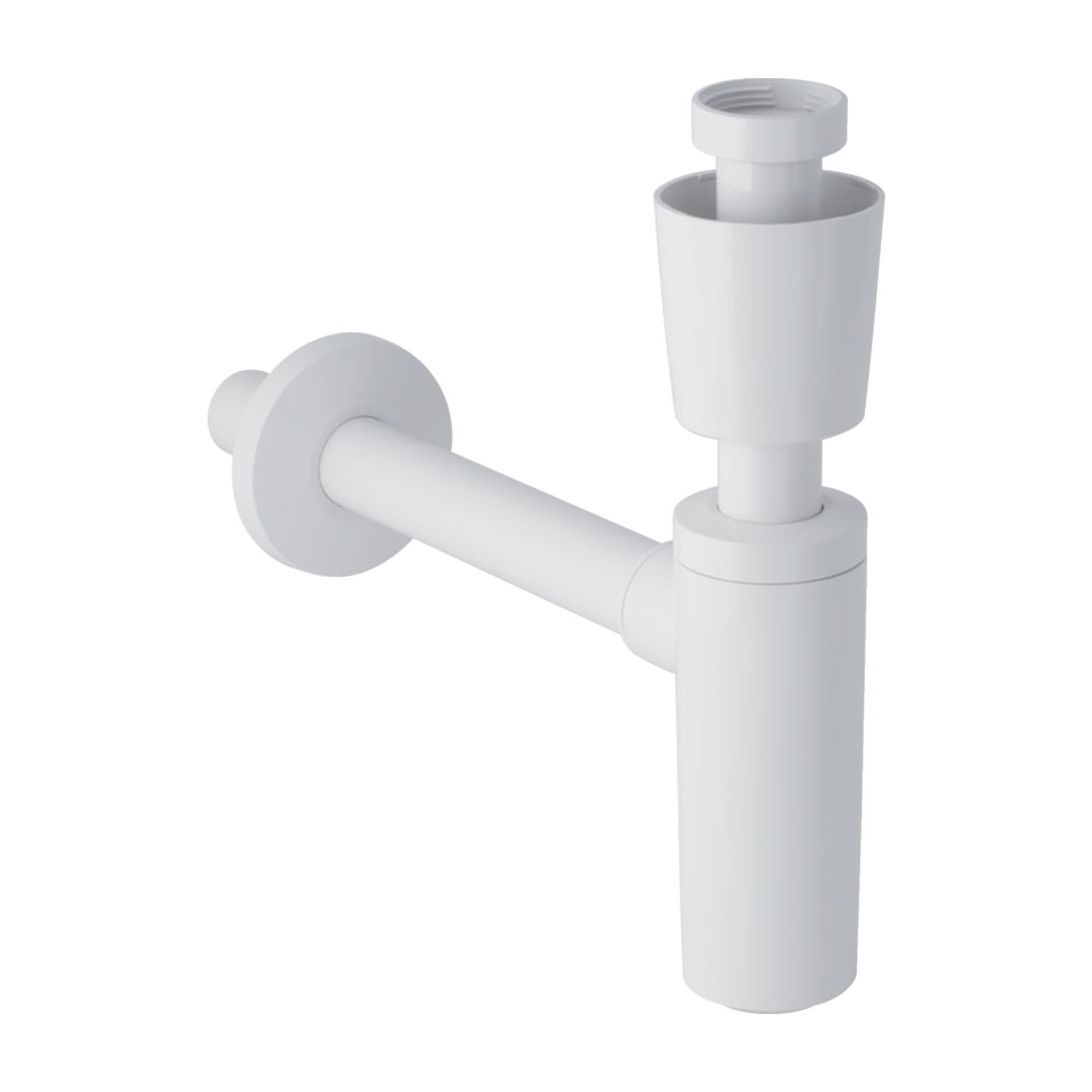 Geberit Siphon für Waschbecken flaschen weiß 151.034.11.1