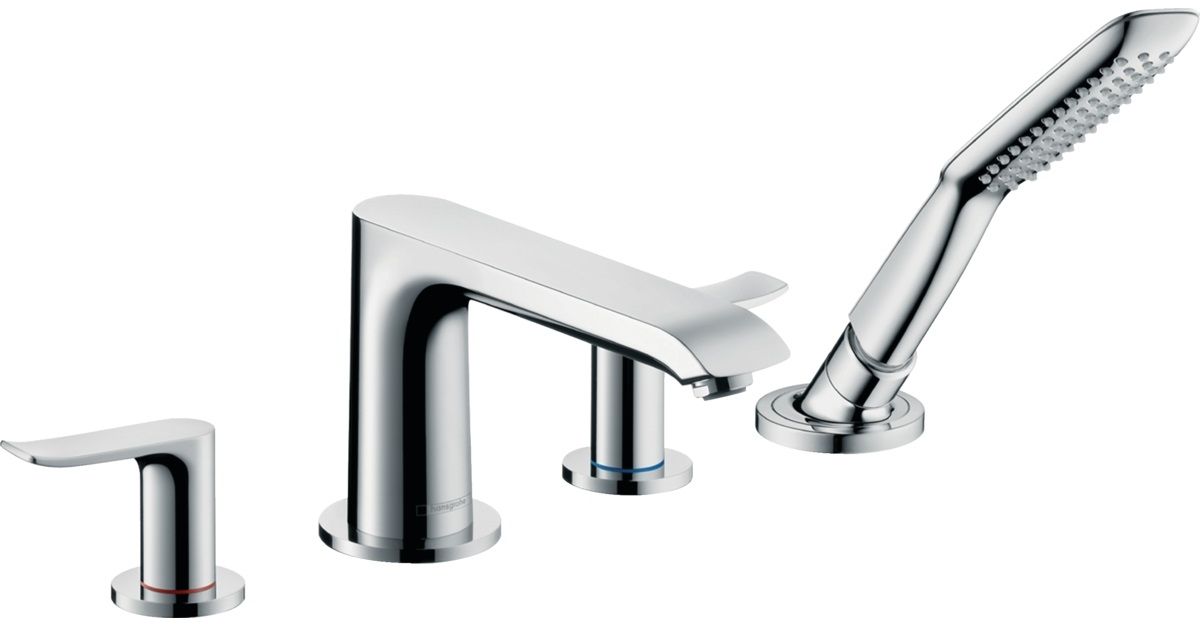 Hansgrohe Metris Badewannen- und Duscharmatur awannenmontiert chrom 31442000