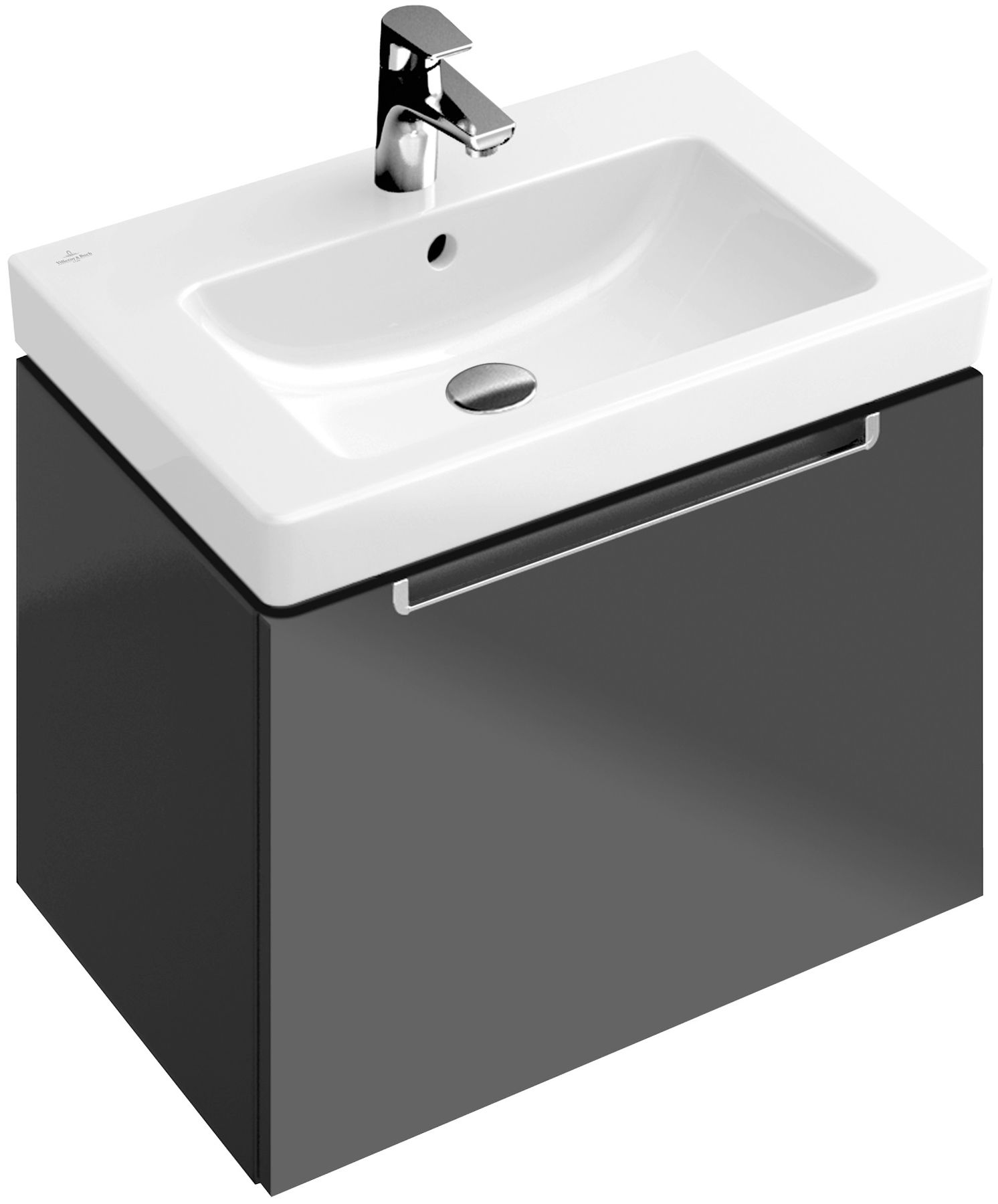 Villeroy & Boch Subway 2.0 Waschbecken 60x47 cm rechteckig Möbel weiß glanz 7113F001