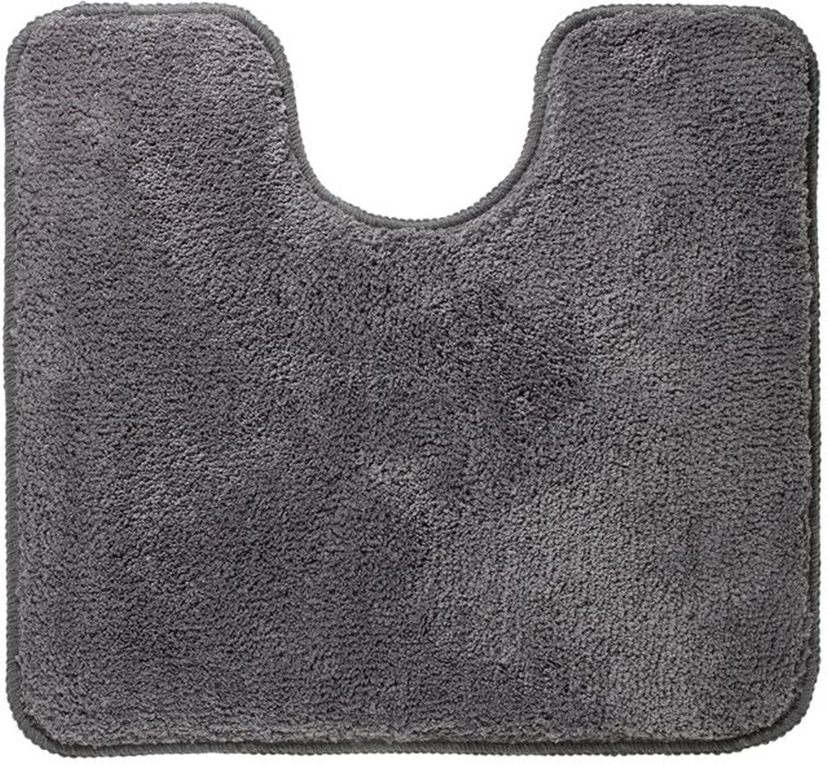 Sealskin Angora Badteppich 60x55 cm WC-Vorleger grau 293997014