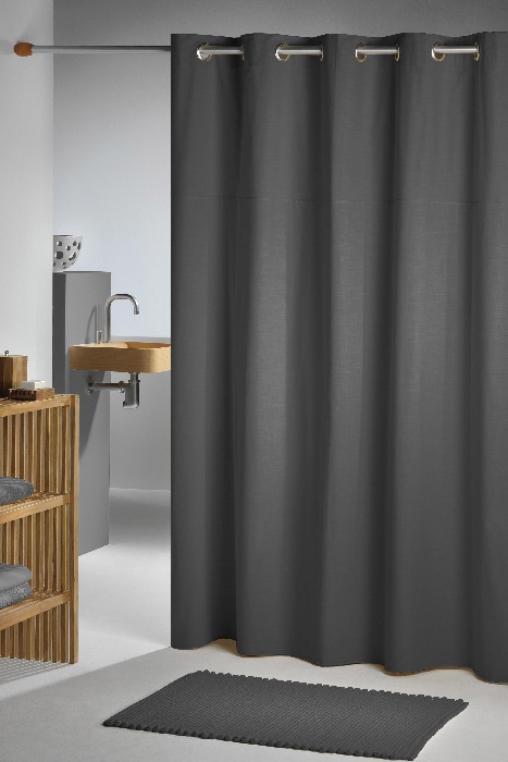 Sealskin Coloris Duschvorhang 200x180 cm grau 232211314