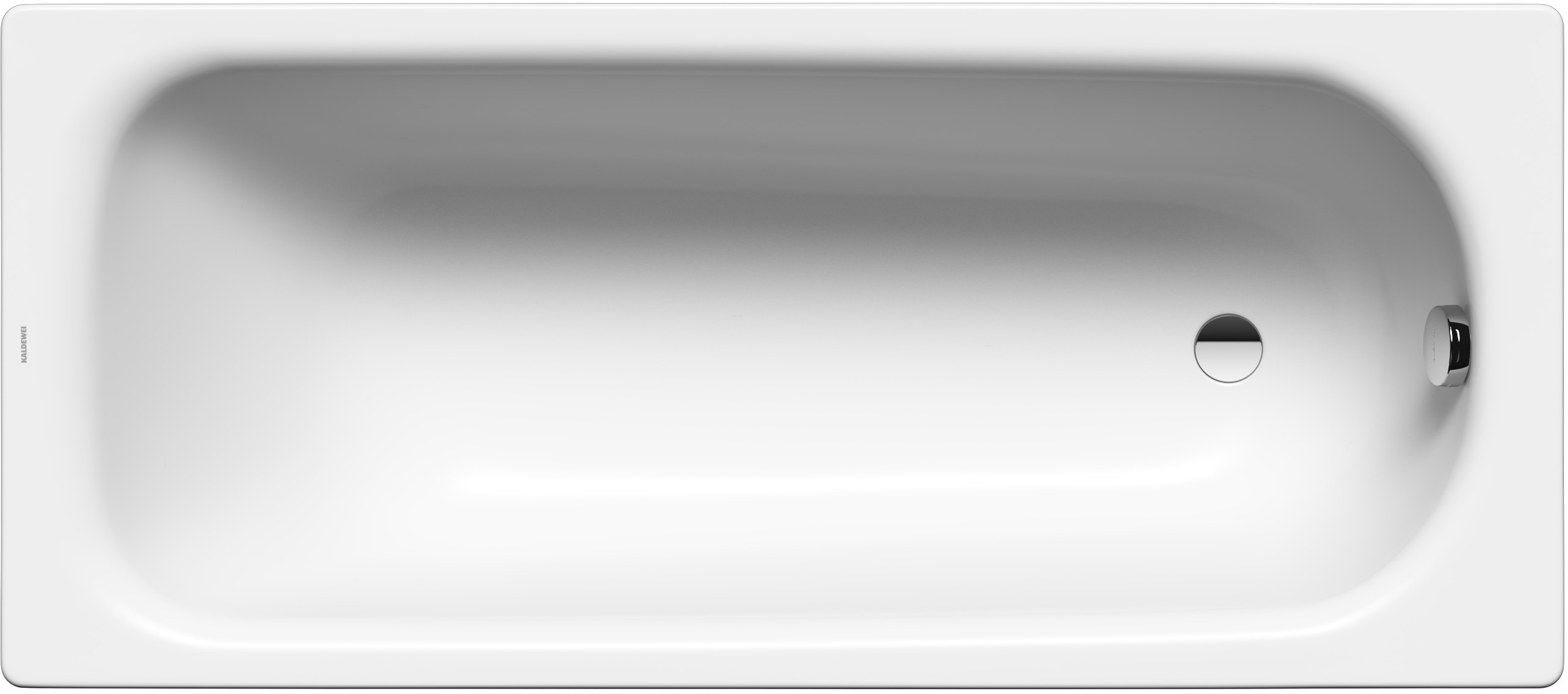 Kaldewei Saniform Plus Rechteckige Badewanne 160x70 cm weiß 111700010001