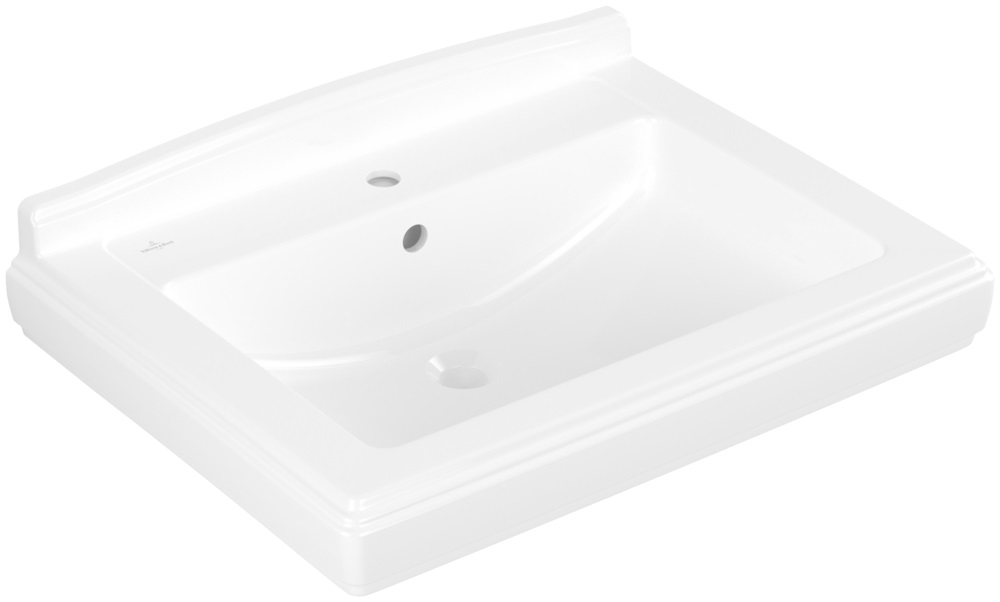 Villeroy & Boch Hommage Waschbecken 75x58 cm rechteckig Klassisch-Möbel weiß glanz 710175R1