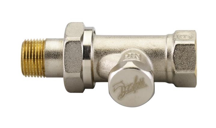 Danfoss RLV-S Rücklaufventil nickel 003L0124