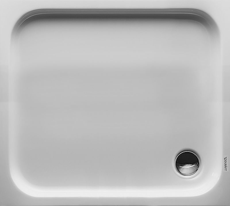 Duravit D-Code Rechteckige Duschwanne 100x90 cm weiß 720107000000001