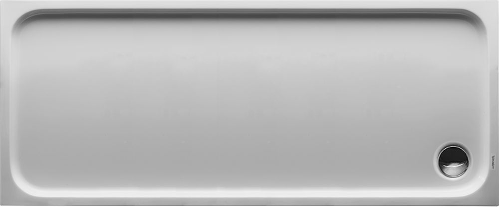 Duravit D-Code Rechteckige Duschwanne 170x70 cm weiß 720096000000001