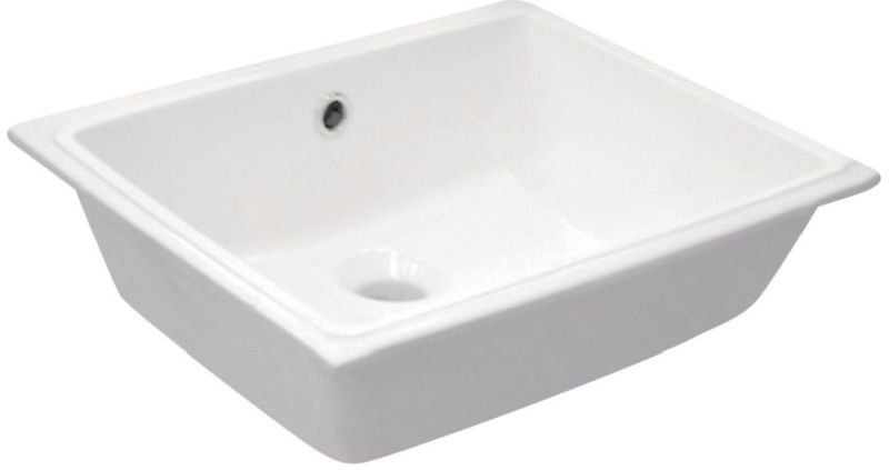 Kerasan Slim Waschbecken 55x34 cm rechteckig Unterbauwaschbecken weiß glanz 022901