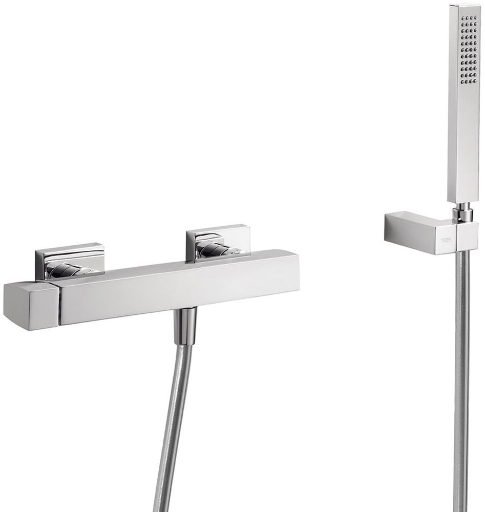 Tres Slim Exclusive Duscharmatur Wandmontage chrom 202.167.01