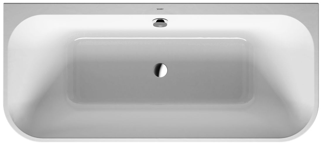Duravit Happy D.2 Vorwand-Badewanne 180x80 cm rechteckig weiß 700318000000000