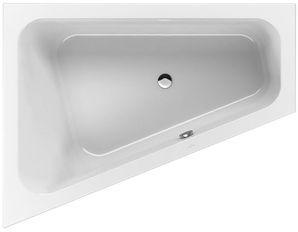 Villeroy & Boch Loop & Friends eckbadewanne 175x135 cm linksseitig weiß UBA175LFS9LIV-01