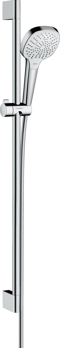 Hansgrohe Croma Duschset Wandmontage chrom-weiß 26590400