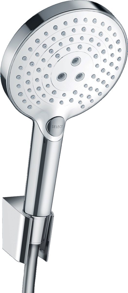 Hansgrohe Raindance Duschset Wandmontage chrom-weiß 26721400