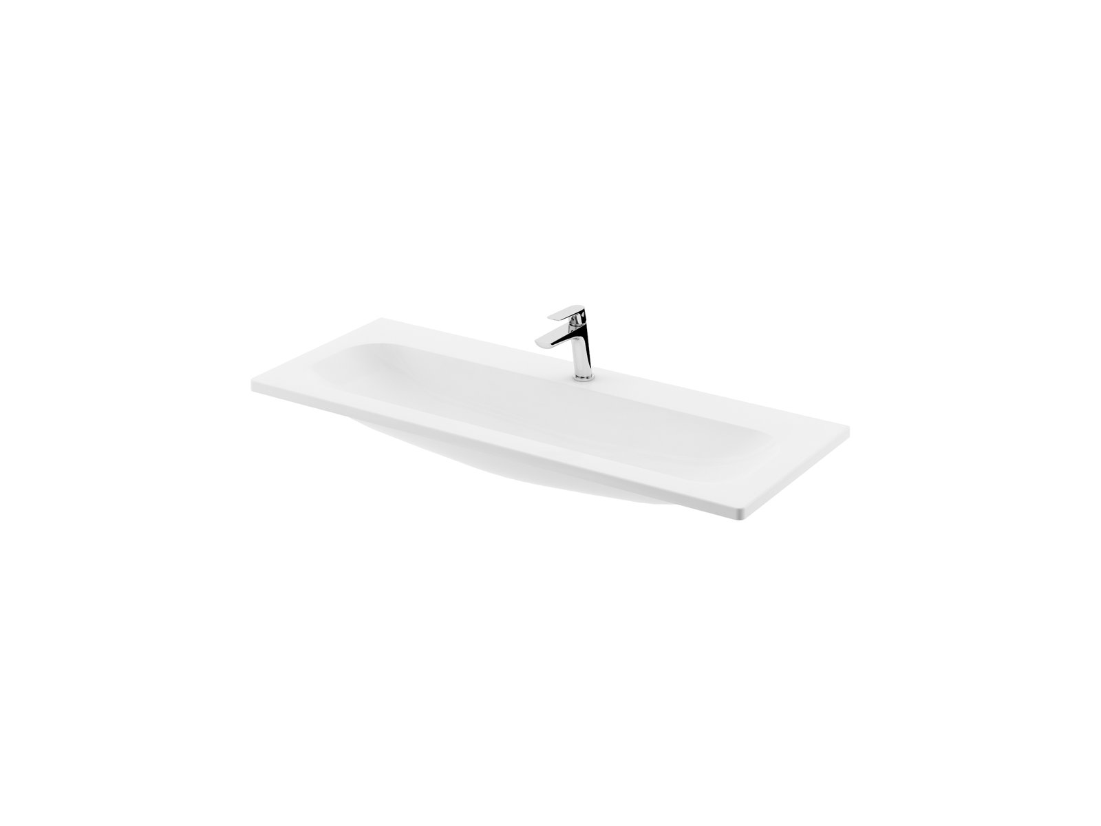 Ravak Clear Waschbecken 80x38 cm rechteckig Möbel weiß glanz XJJ01180000