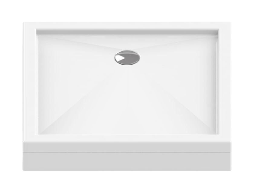 New Trendy Cantare Quadratische Duschwanne 90x90 cm weiß B-0275