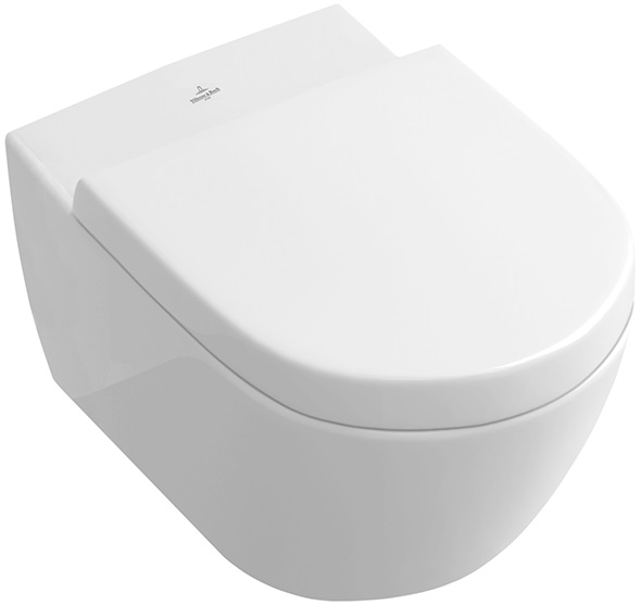 Villeroy & Boch Subway 2.0 WC-Becken hängend Spülrandlos weiß 5614A1R1