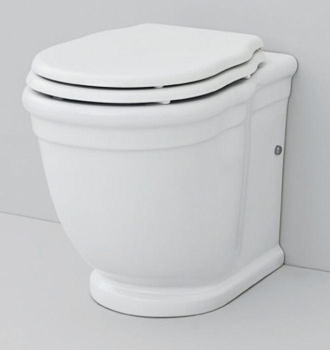 Art Ceram Hermitage WC-Becken stehend weiß HEV00501;00