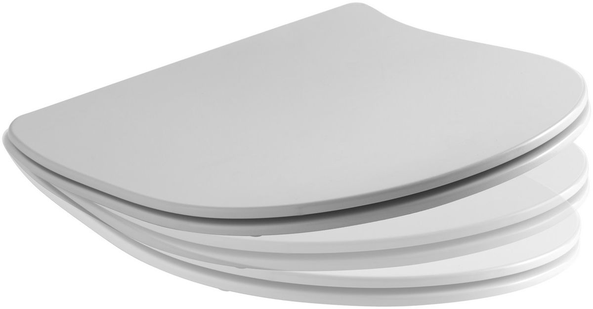 Kerasan Flo WC-Sitz Absenkautomatik weiß 319101