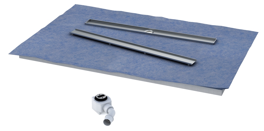 Schedpol Base bodengleiche Duschwanne 100 cm 10.008/OLDB