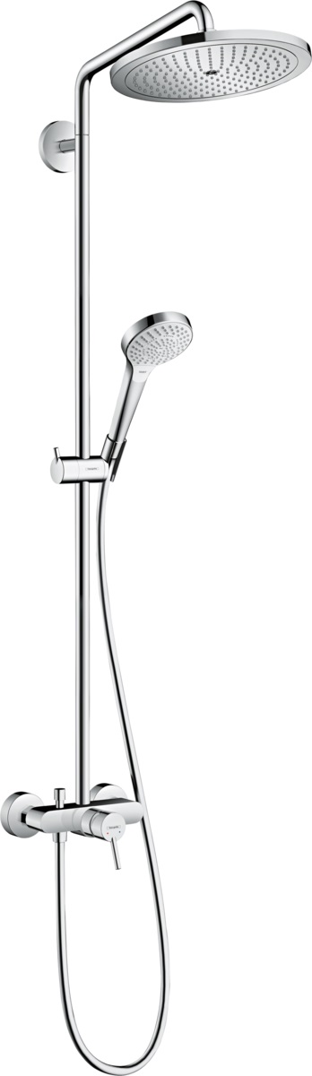 Hansgrohe Croma Duschset Wandmontage chrom 26791000