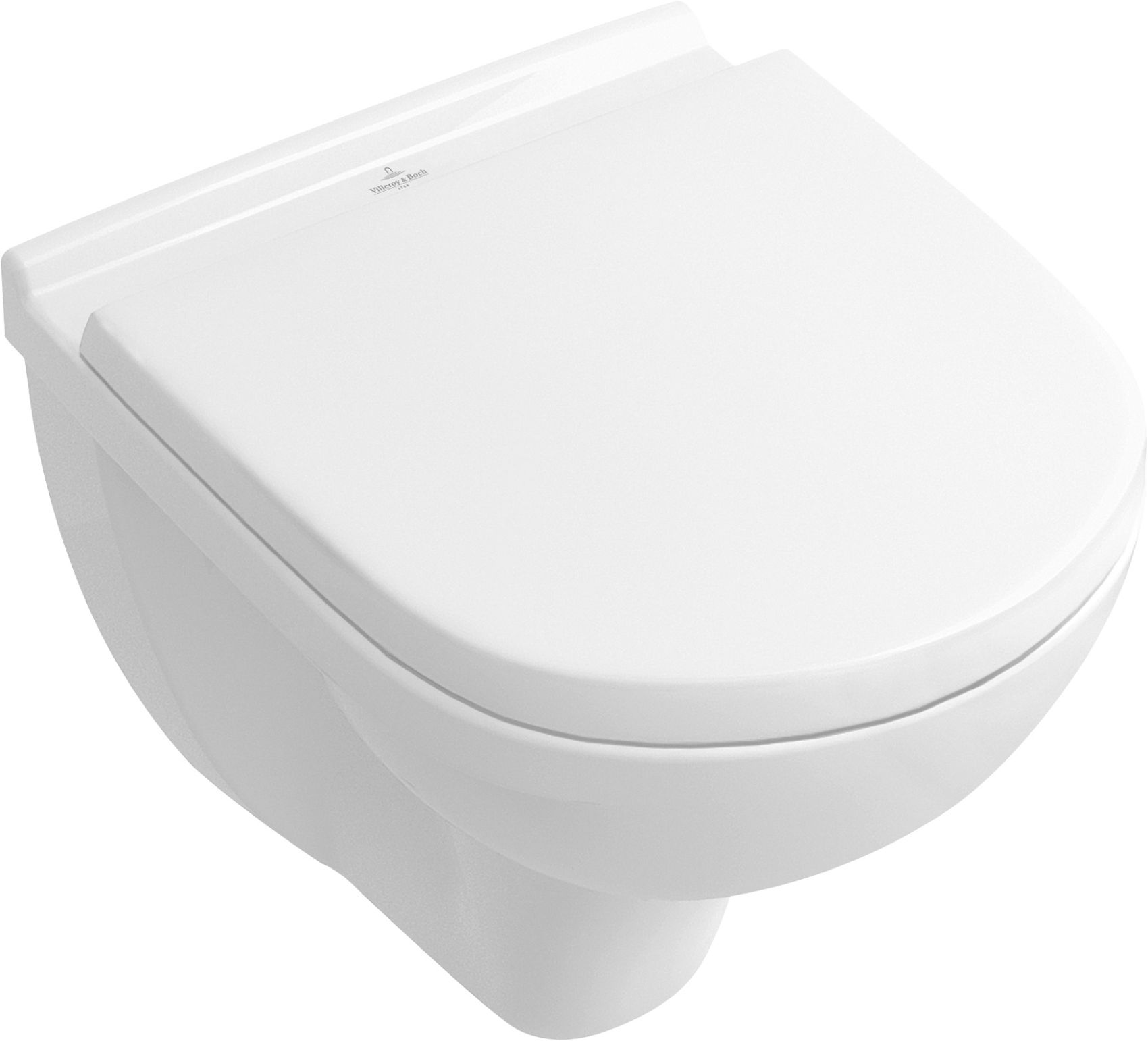 Villeroy & Boch O.Novo Combi-Pack mit WC-Sitz hängend Spülrandlos weiß 5688HR01