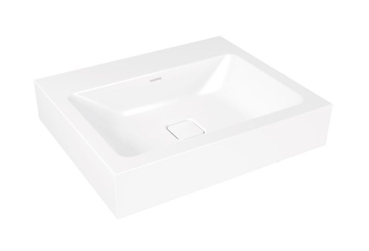 Kaldewei Cono Waschbecken 60x50 cm rechteckig Klassisch weiß glanz 902506013001