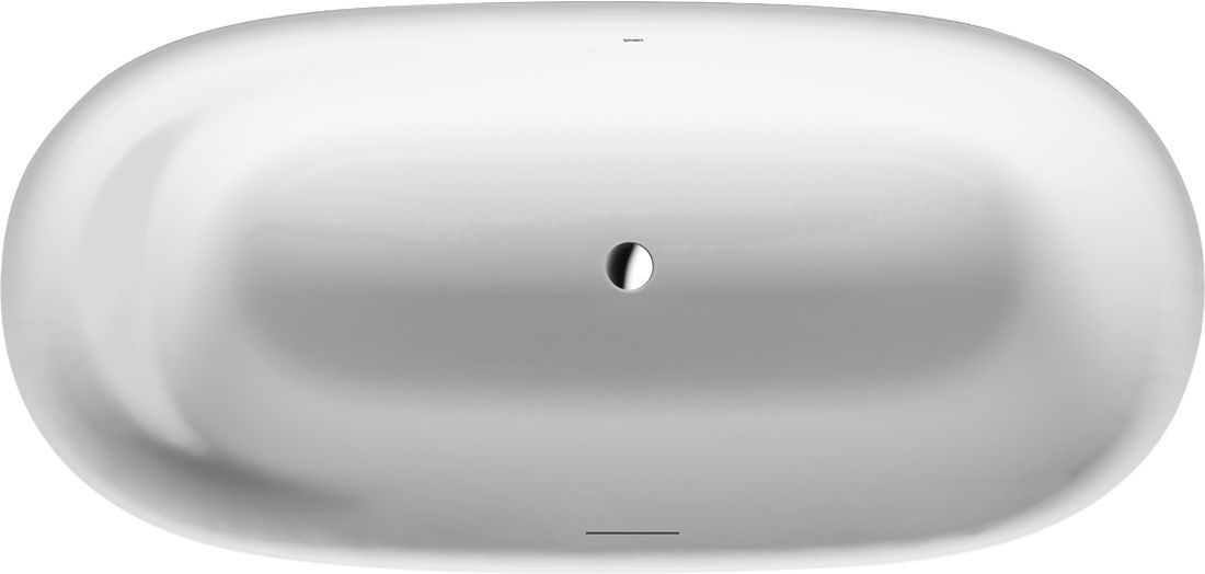 Duravit Cape Cod Freistehende Badewanne 185.5x88.5 cm oval weiß 700330000000000