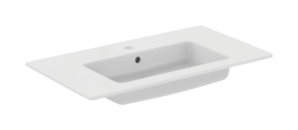Ideal Standard Tempo Waschbecken 81.5x45 cm rechteckig Möbel weiß glanz E066901