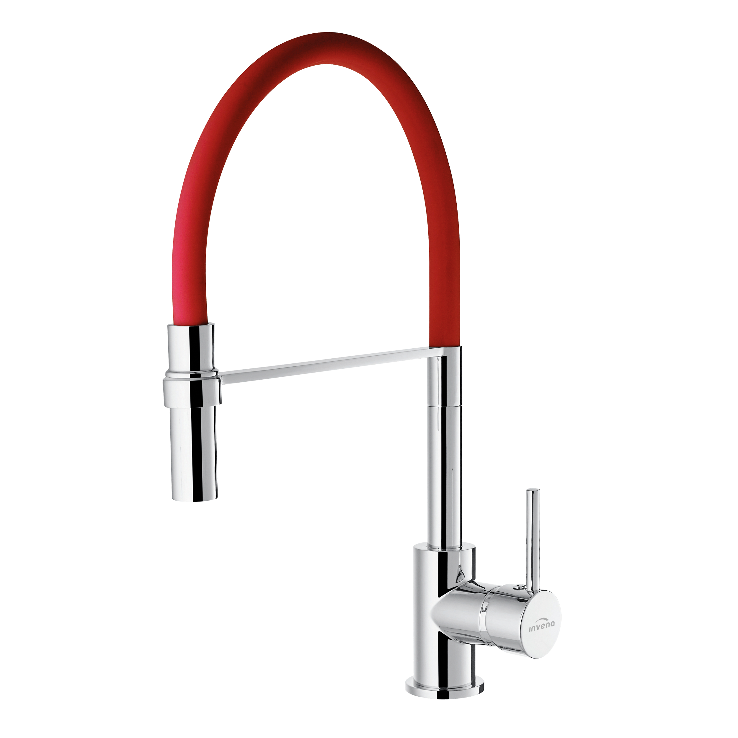 Invena Kameleon küchenarmatur stehend rot BZ-29-L07