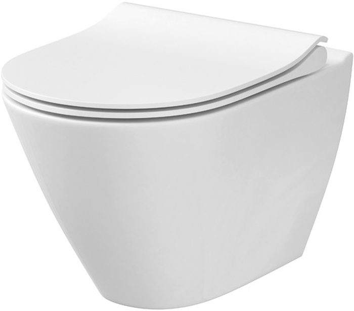 Cersanit City WC-Becken hängend Spülrandlos weiß K35-025