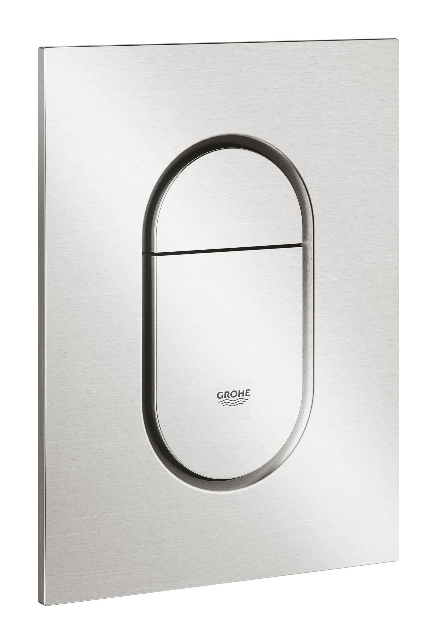 Grohe Arena Cosmopolitan S Betätigungsplatte für Toilette stahl 37624DC0