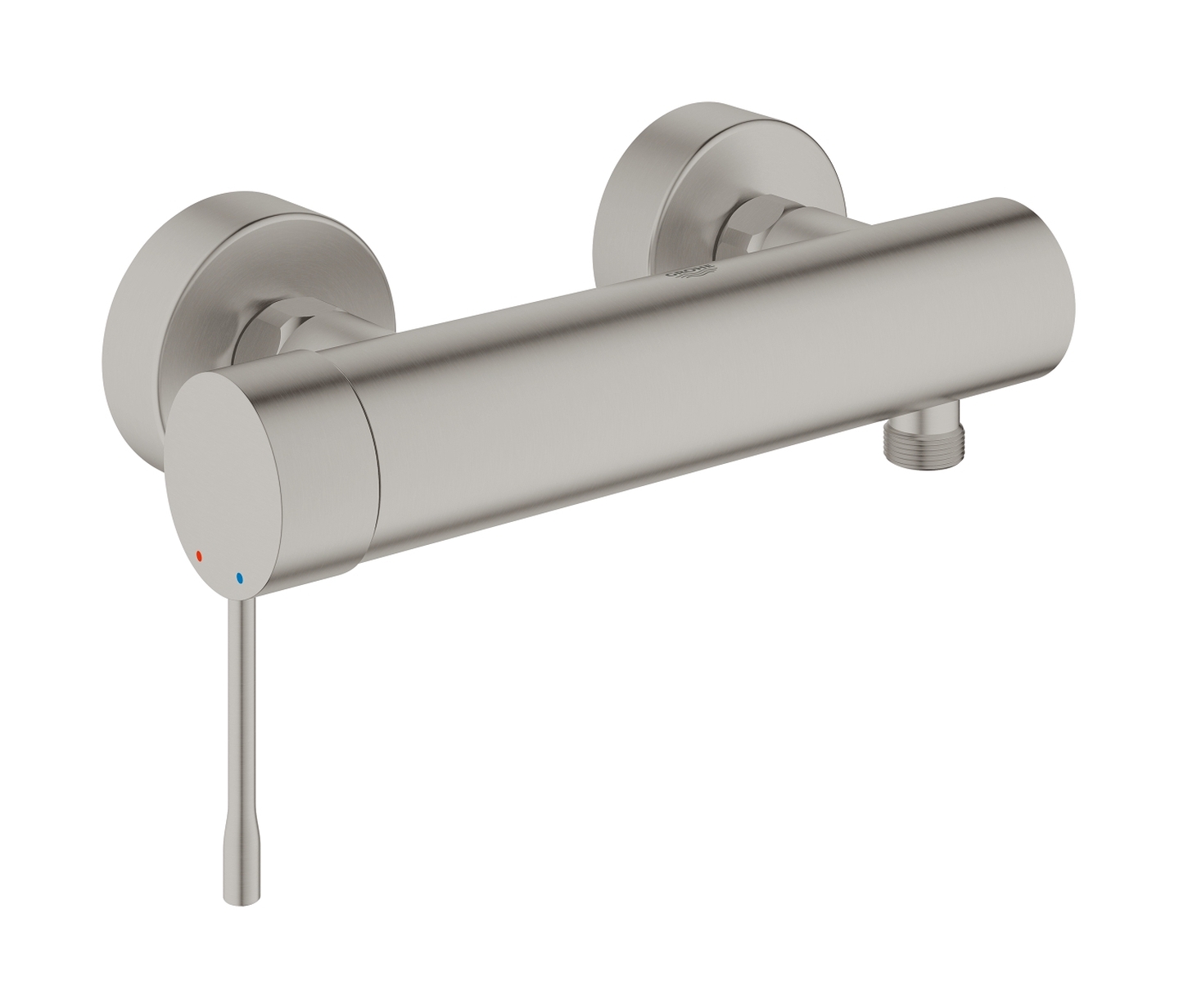 Grohe Essence Duscharmatur Wandmontage SuperSteel 33636DC1