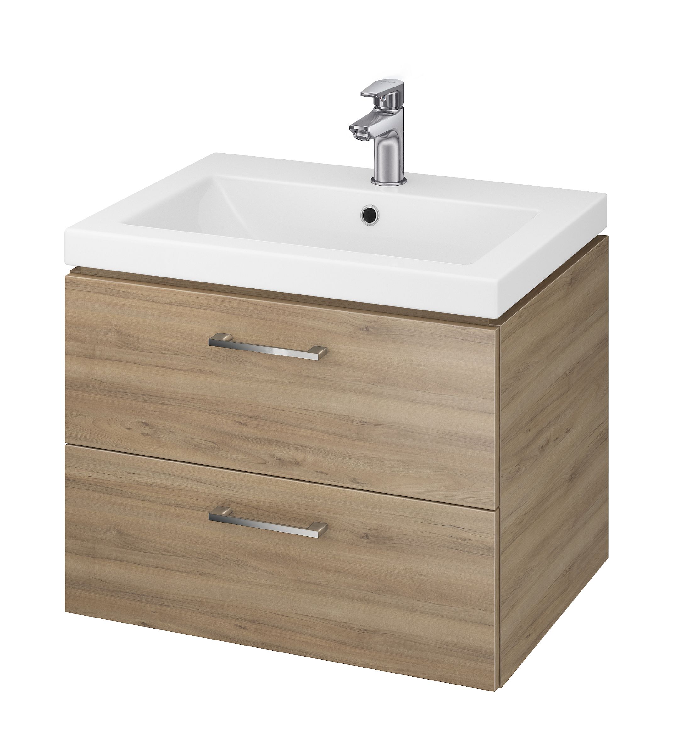 Cersanit Lara Waschtisch mit Unterschrank 59.4 cm nuss S801-148-DSM