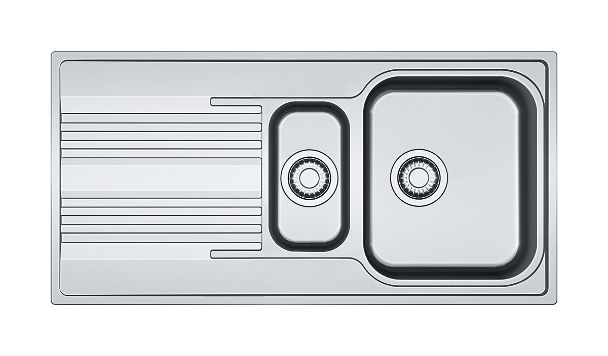 Franke Smart Edelstahlspüle 100x50 cm 101.0368.326