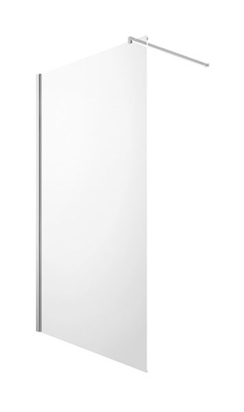 Omnires Marina Walk-In Duschwand 100 cm chrom Glanz/durchsichtiges Glas DNR10XCRTR