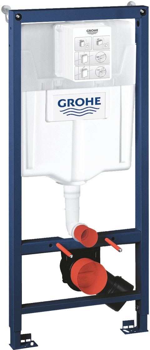 Grohe Rapid SL Unterputzrahmen in der hängenden Schüssel 38624001