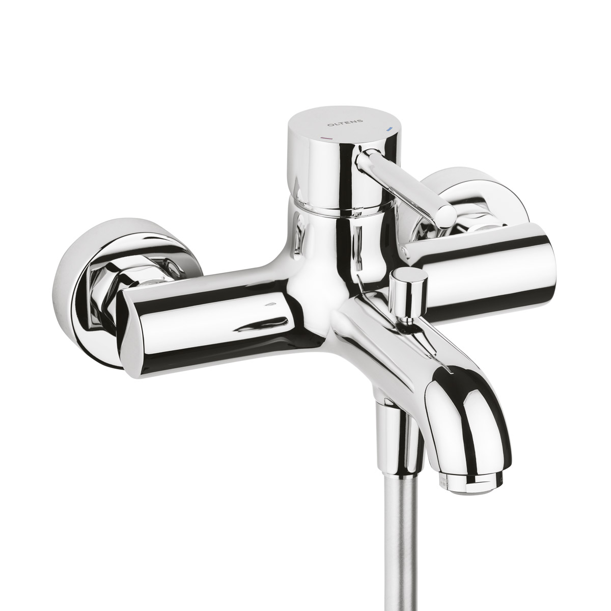 Oltens Molle Badewannen- und Duscharmatur Wandmontage chrom 34000100