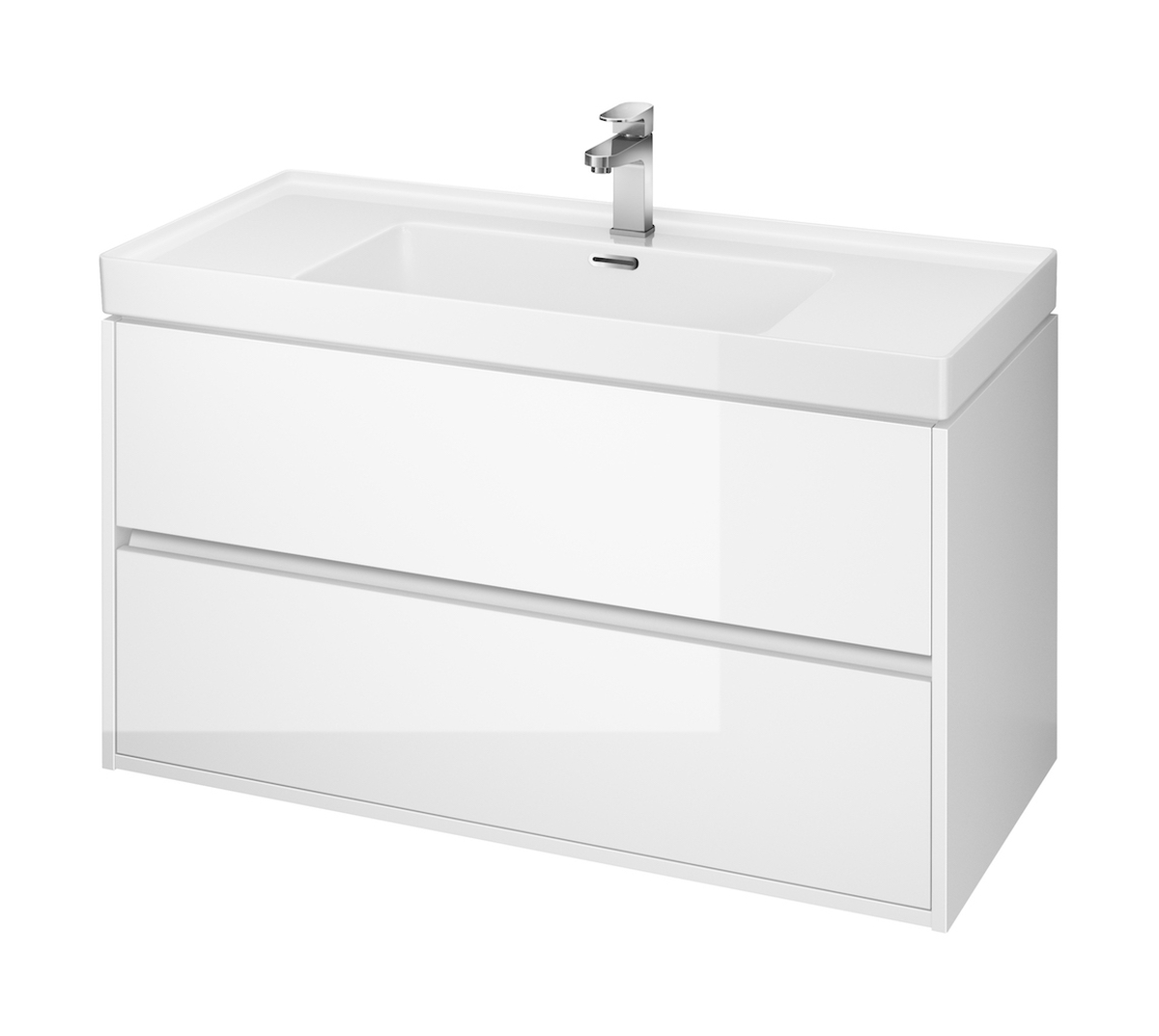Cersanit Crea kabinett 99x45x53 cm Unterschrank hängend weiß S924-021
