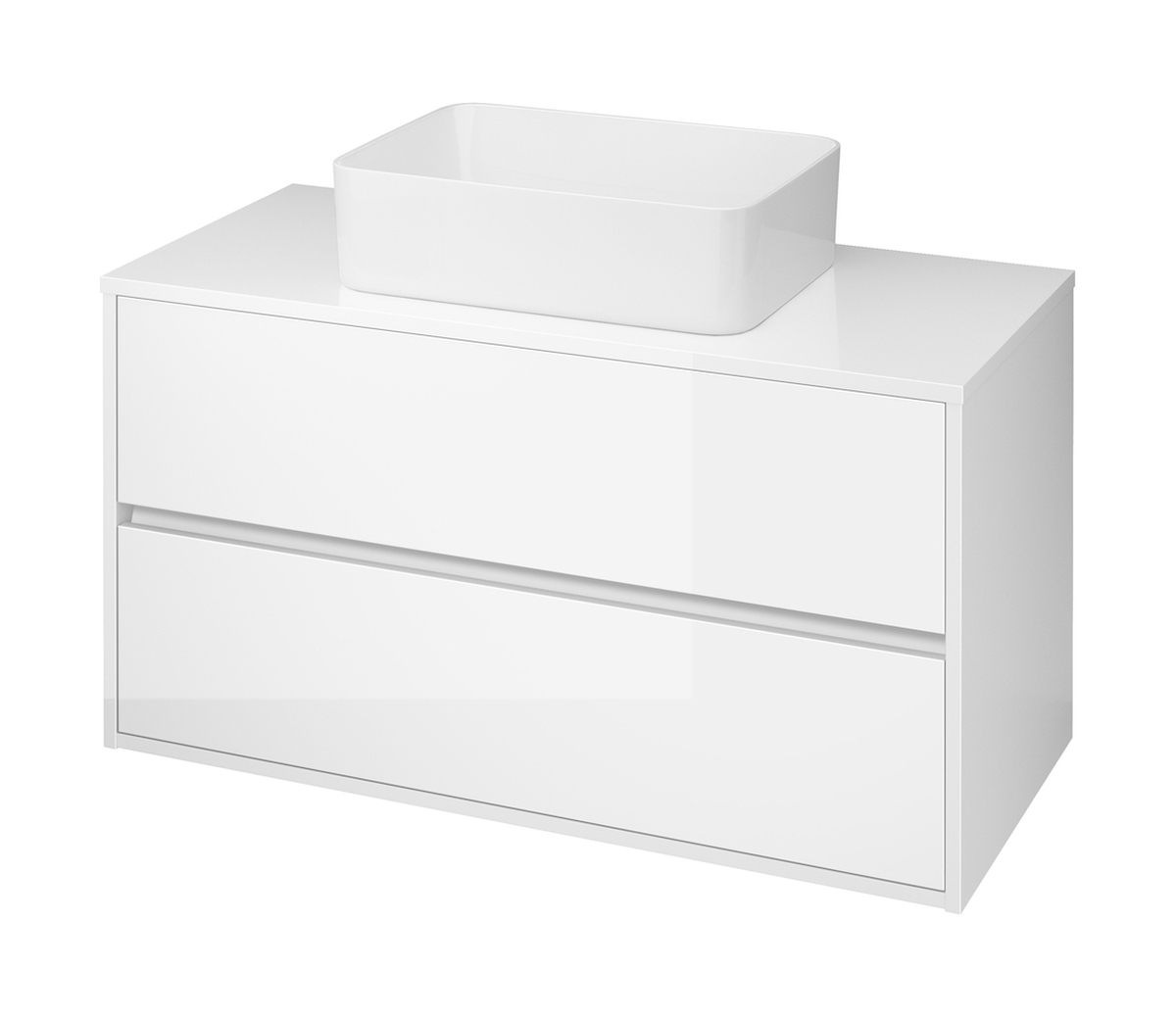 Cersanit Crea kabinett 99x45x53 cm Unterschrank hängend weiß S924-006