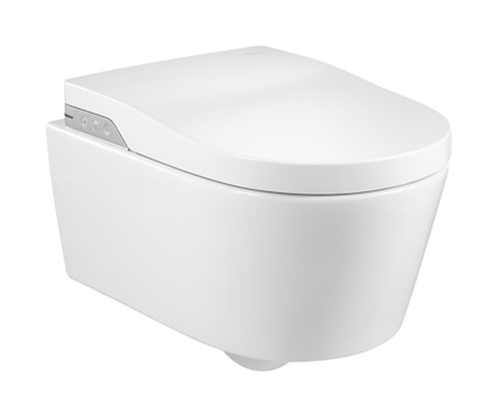 Roca Inspira Dusch-WC hängend Spülrandlos weiß A803060001