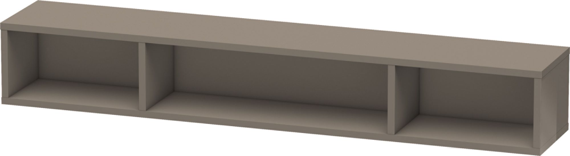 Duravit L-Cube Ablage 80 cm grau LC120008989