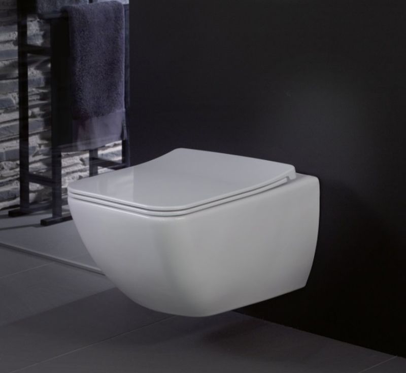 Villeroy & Boch Venticello Combi-Pack mit WC-Sitz hängend Spülrandlos weiß 4611RL01