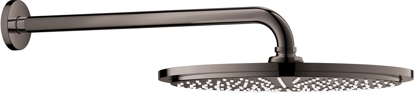 Grohe Rainshower Kopfbrause mit Brausearm 31x31 cm rund Hard Graphite 26066A00