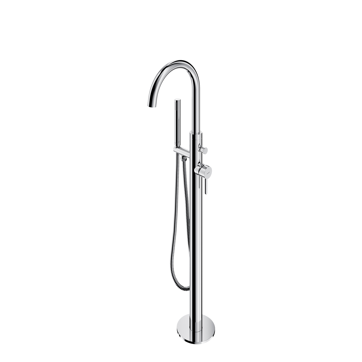 Omnires Y Badewannen- und Duscharmatur freistehend chrom Y1233CR