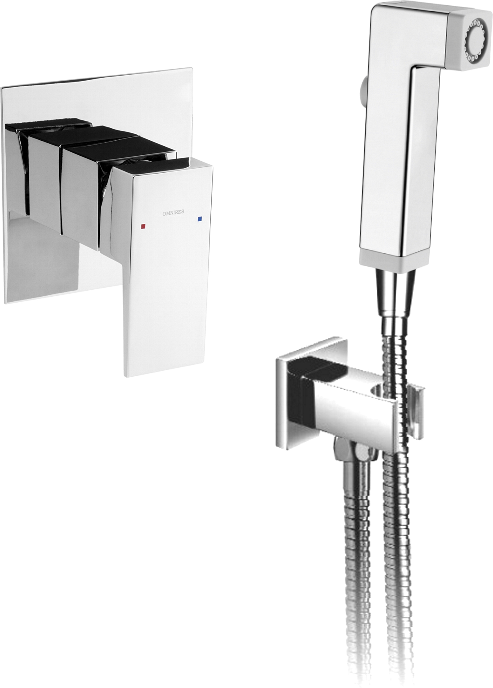 Omnires Fresh Bidetarmatur Unterputz chrom SYSFRBI1CR
