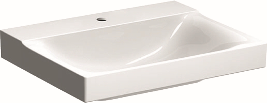 Geberit Xeno2 Waschbecken 60x48 cm rechteckig Klassisch weiß glanz 500.530.01.1