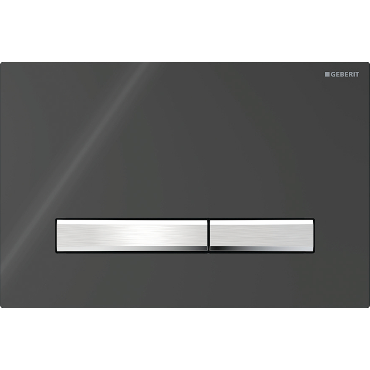 Geberit Sigma Betätigungsplatte für Toilette schwarz 115.788.DW.2