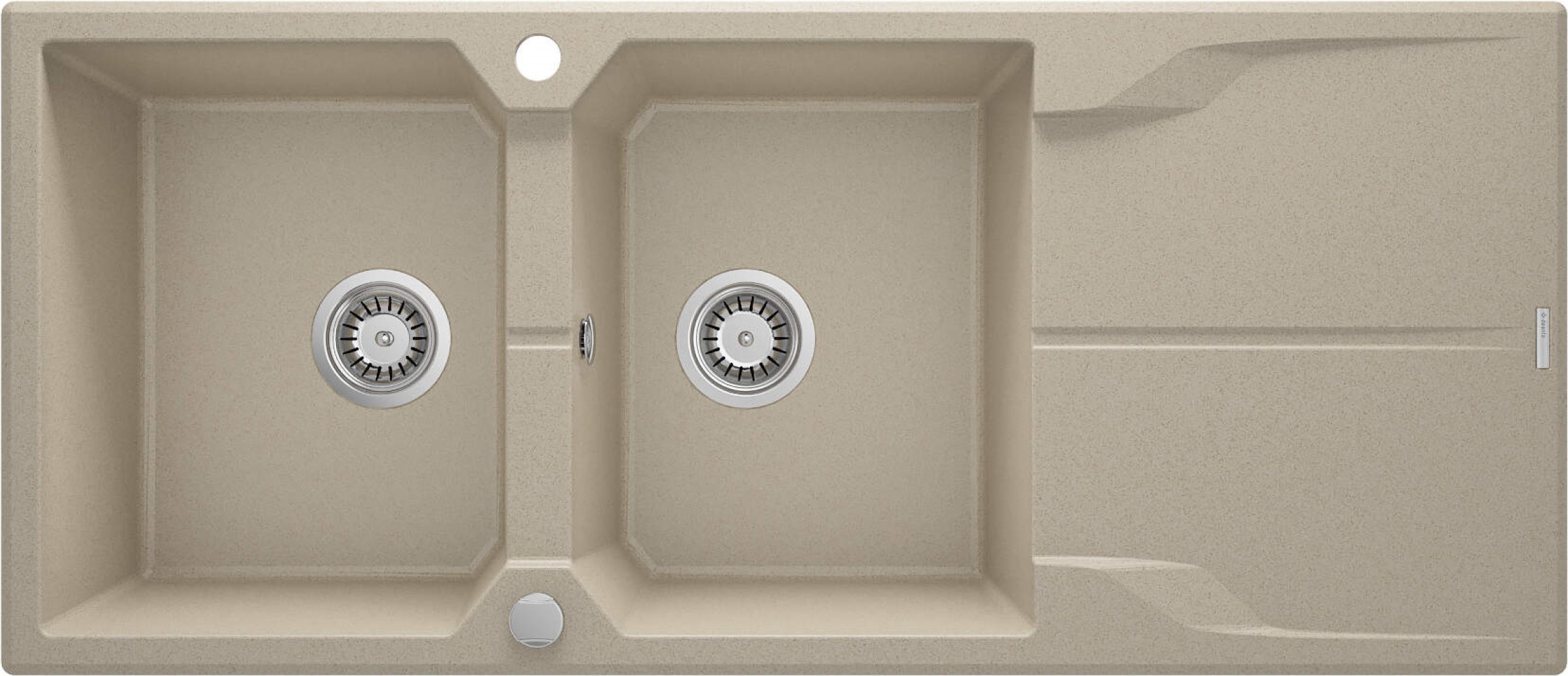 Deante Andante Granitspüle 116x50 cm beige ZQN_7213