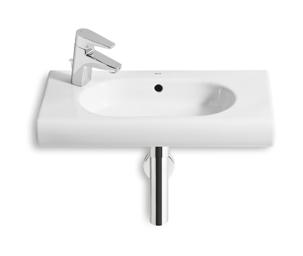 Roca Meridian-N Compacto Waschbecken 60x32 cm rechteckig Klassisch weiß A32724X000