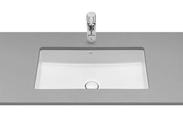 Roca Inspira Waschbecken 54x32 cm rechteckig Unterbauwaschbecken weiß glanz A327535000